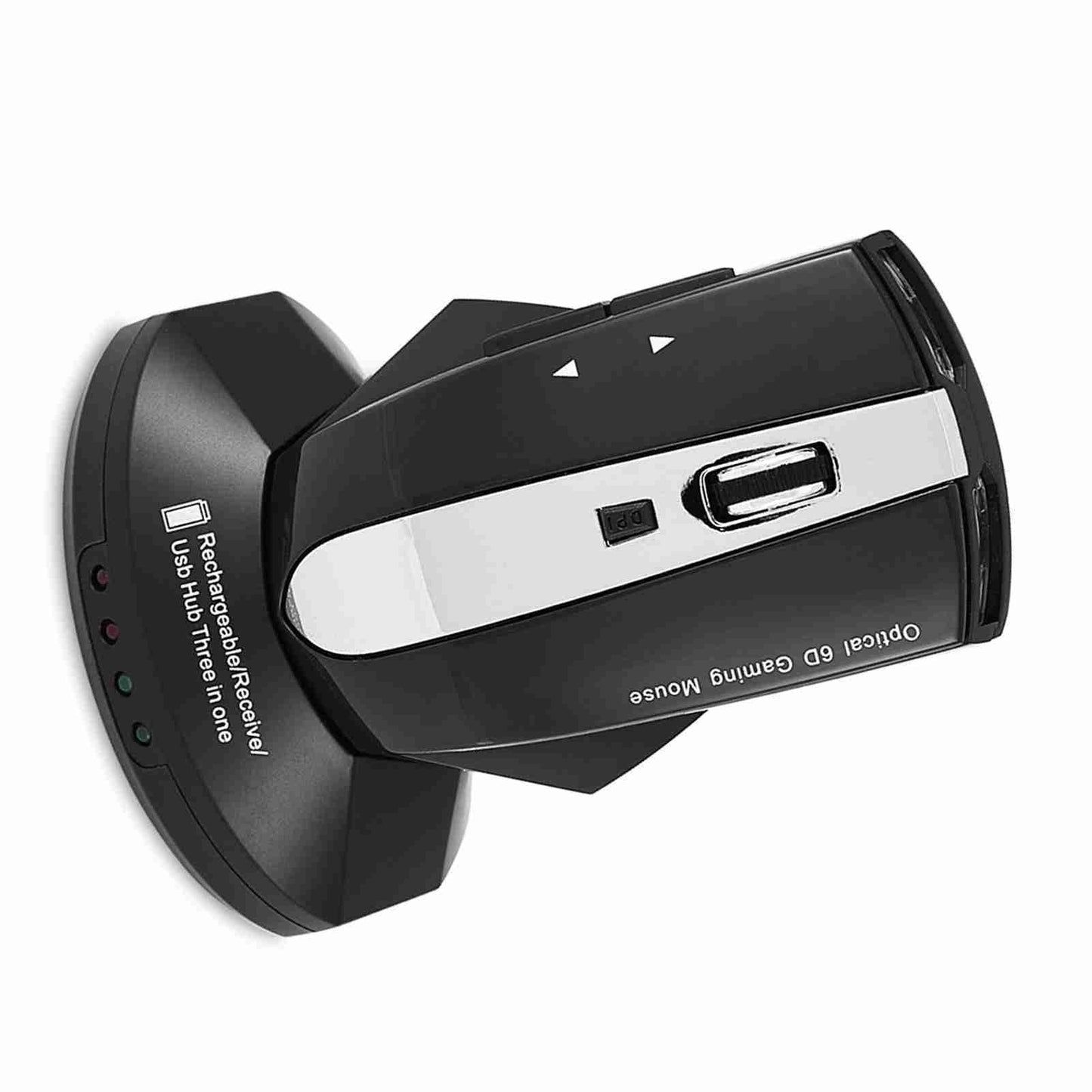Souris optique sans fil rechargeable 2,4 GHz