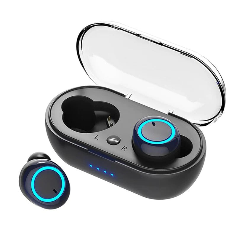 Y50 TWS Wireless Earbuds Bluetooth 5.0 – Stereo Gaming Headset with Charging Case