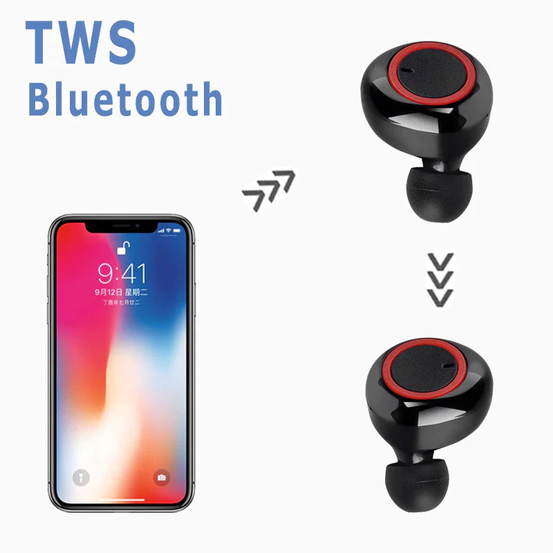 Y50 TWS Wireless Earbuds Bluetooth 5.0 – Stereo Gaming Headset with Charging Case
