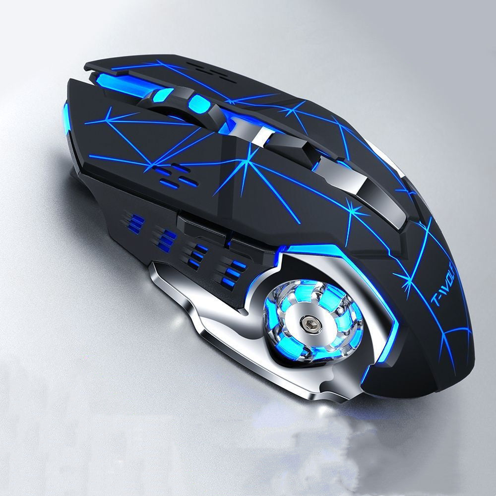 Souris de jeu optique USB sans fil 2,4 G