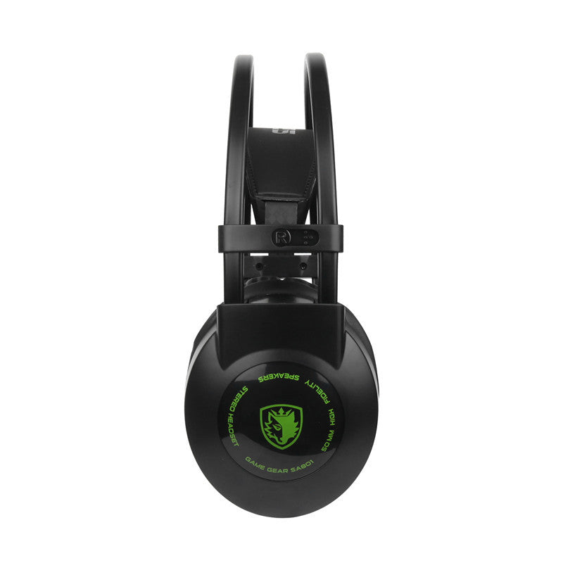 Casque de jeu supra-auriculaire filaire