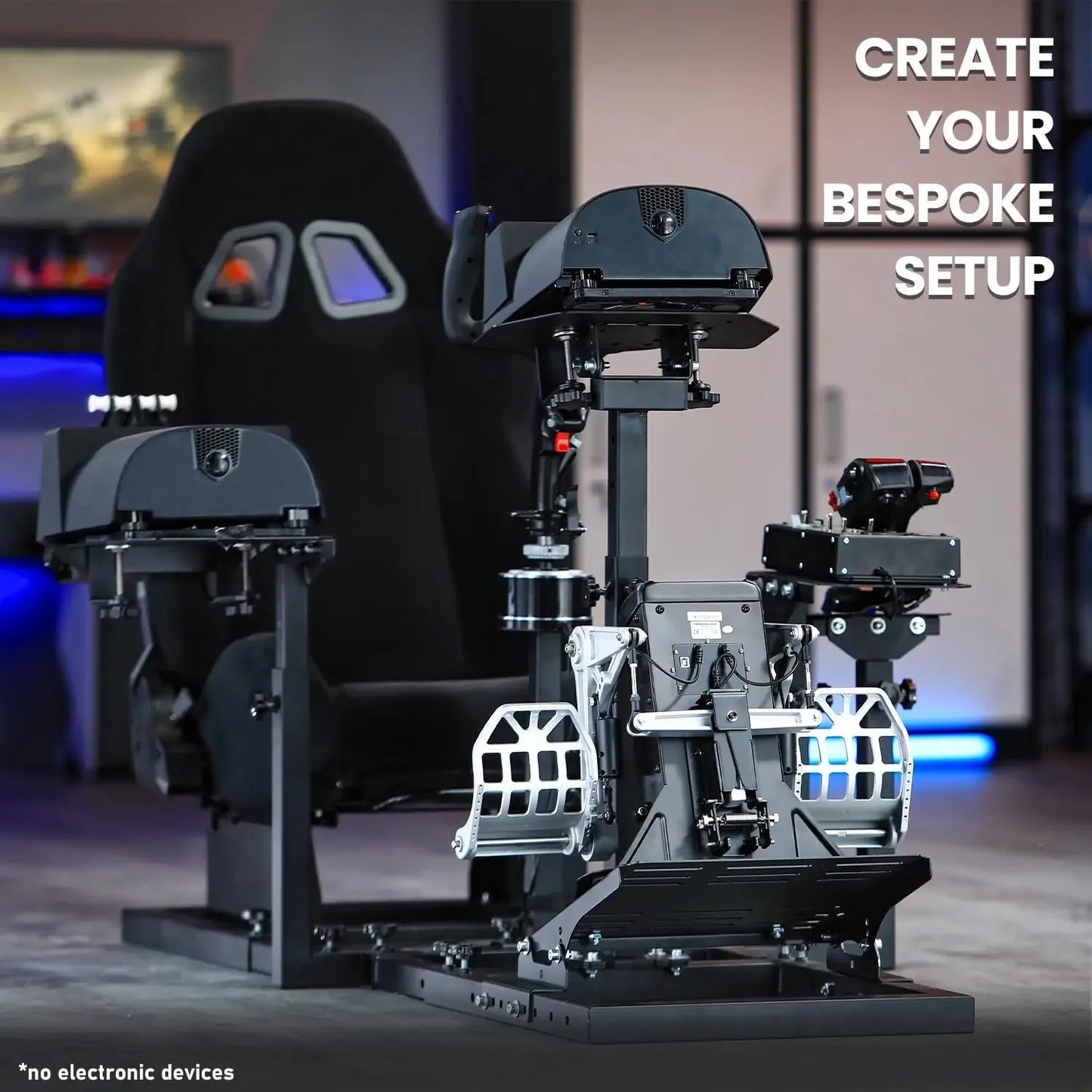 Adjustable Racing & Flight Sim Cockpit