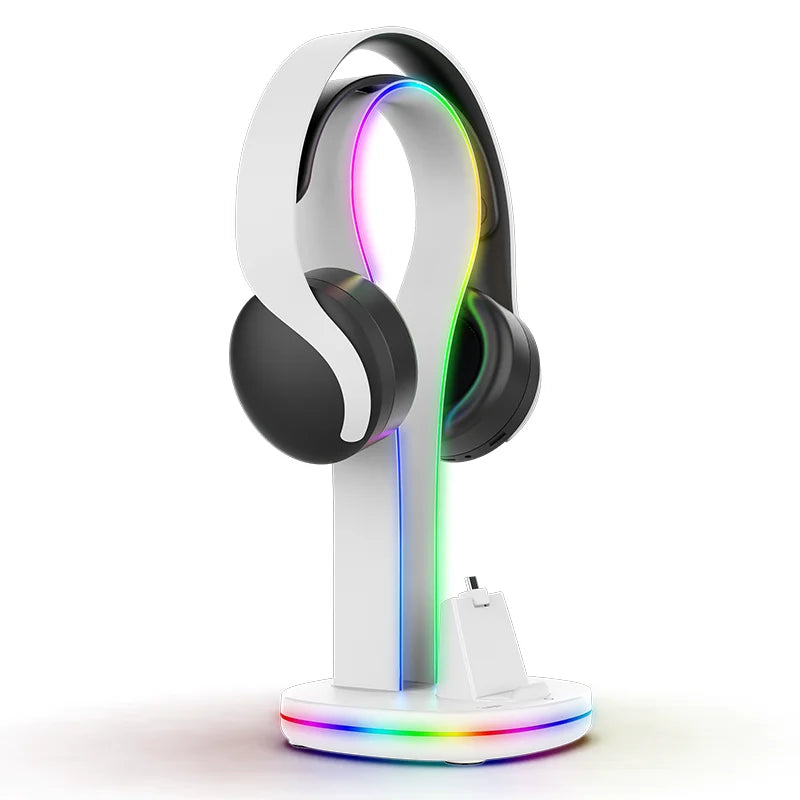 3-in-1 PS Portal Stand – Magnetic Charging Dock & Headset Holder for PlayStation Remote Player