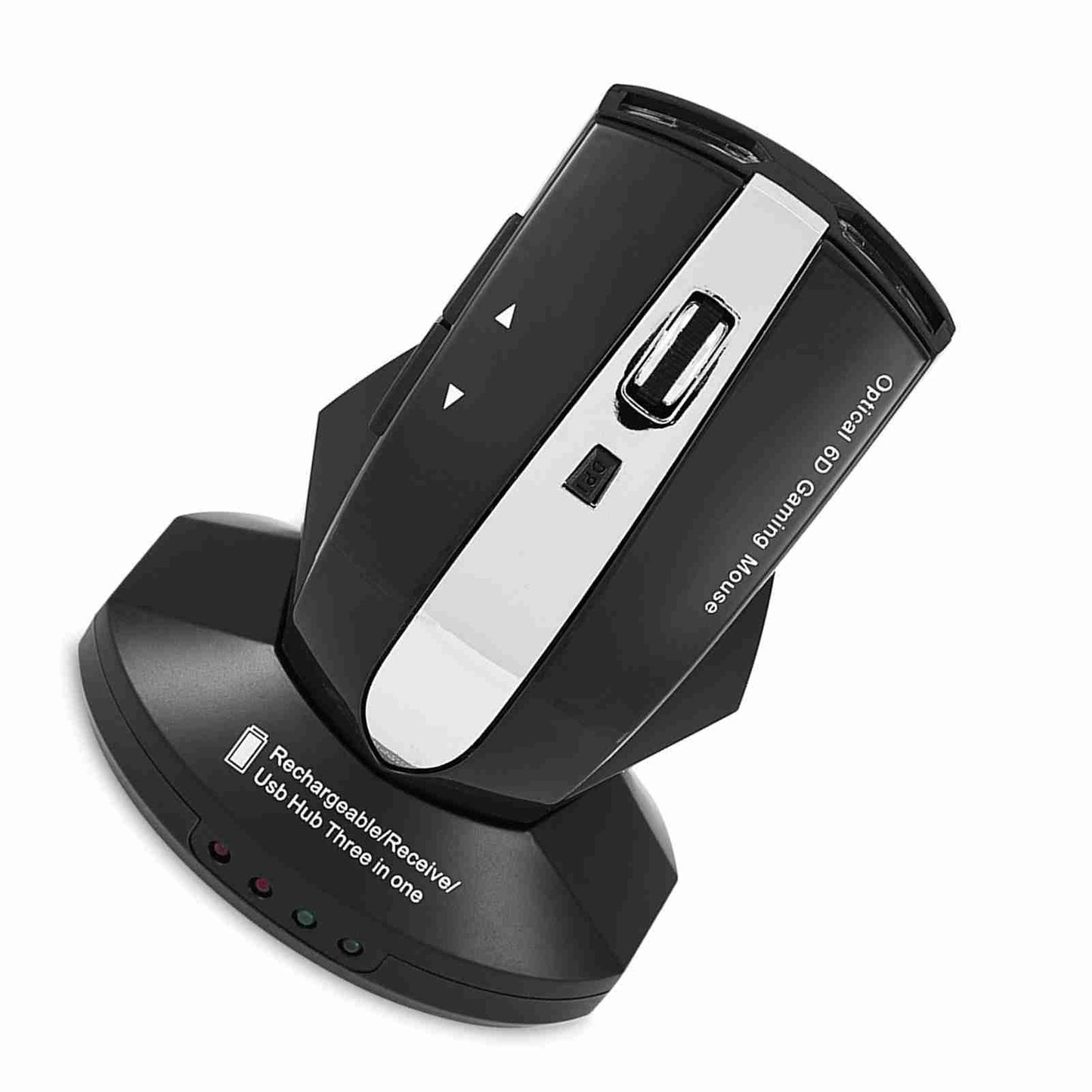 Souris optique sans fil rechargeable 2,4 GHz