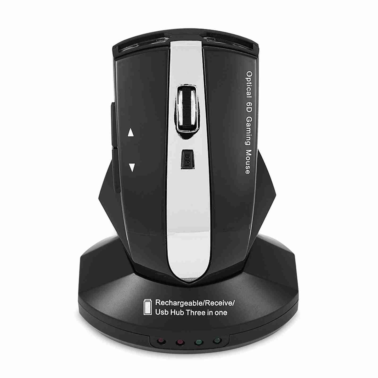 Souris optique sans fil rechargeable 2,4 GHz