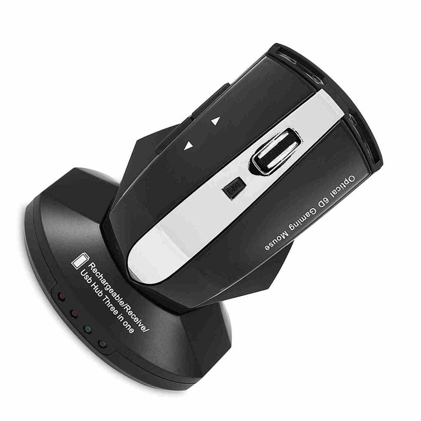 Souris optique sans fil rechargeable 2,4 GHz