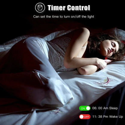Bluetooth Smart LED Bulb – E27 RGB + Warm & Cool White, 15W Tuya App Control (85–265V)