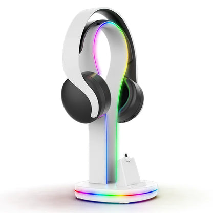 3-in-1 PS Portal Stand – Magnetic Charging Dock & Headset Holder for PlayStation Remote Player